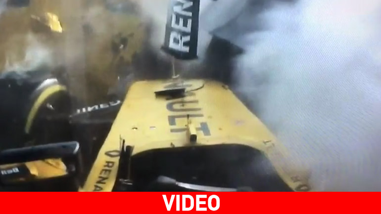 To τρομακτικό ατύχημα του Magnussen στο Βέλγιο